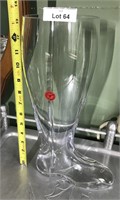 Large Glass Boot
