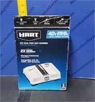 HART 40v Dual Port Fast Charger