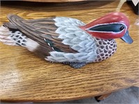 Wood Hand Painted Duck