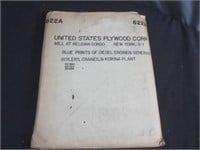 1940's & Earlier Blueprints of Sawmill in Africa