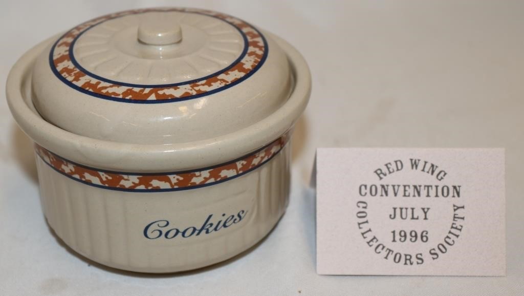 1996 Miniature Redwing Line Cookie Jar: