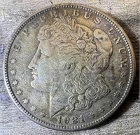Morgan 1921 S Silver Dollar 90% Silver Content!