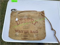 Vintage Desert Brand Water Bag