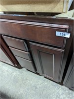 Vanity Base Cabinet (35"Tx24"Wx21"D)