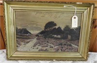 Late 19th Century framed oil on canvas of