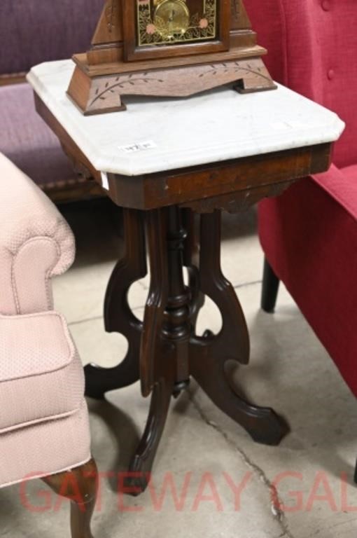 Victorian Marble Top Stand: