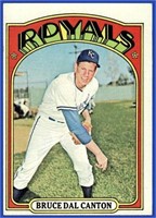 1972 Topps Baseball High #717 Bruce Dal Cranton