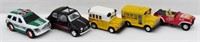 5pc Die Cast Cars Scale 1/24 - 1/34
