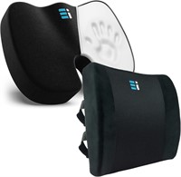 Ergonomic Office Chair Cushion & Lumbar Pillow