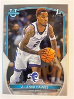 AL AMIR DAWES 2022-23 BOWMAN UNIVERSITY CARD