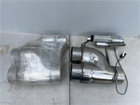 PAIR EXHAUST PIPES