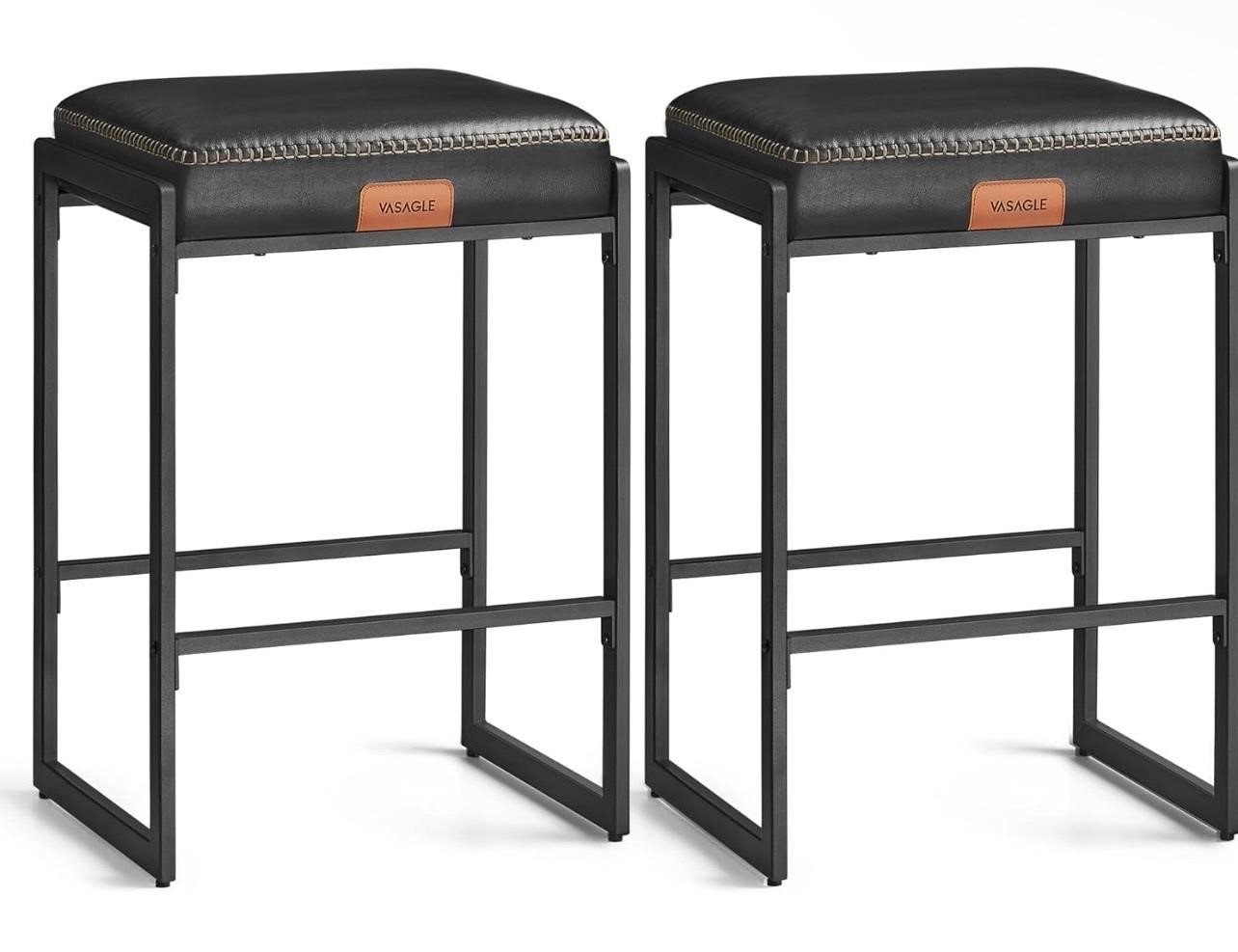 VASAGLE EKHO Collection - Bar Stools Set of 2,