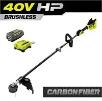 Ryobi 40V HP 15” Cordless Brushless String Trimmer