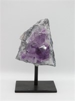 AMETHYST DISPLAY ROCK STONE LAPIDARY SPECIMEN