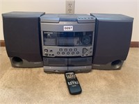 Pioneer Stereo 3 Disk CD Player, & Duel Tape