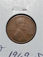 Better Grade 1969-D Lincoln Penny