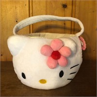 Hello Kitty Plush Stuffed Basket