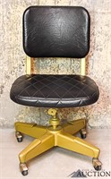 Vintage Machine Age Office Chair