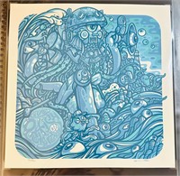 Phish Poster LP On LP Series LE Ruby Waves Blue
