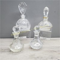 Collection Of Perfume Decanters