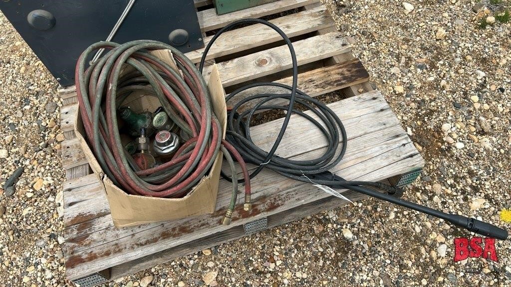 Pressure Washer Hose and Nozzle and