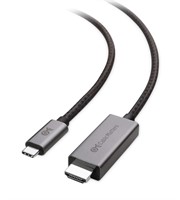 $40-8K USB C TO HDMI 2.1 CABLE 6 FT