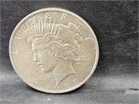 1923 Silver Peace Dollar Coin