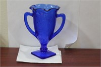 A Cobalt Blue Glass Cup