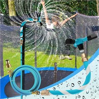 Trampoline Sprinkler for Kids Backyard Water Park