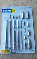 KOBALT EXTENSION SET- NEW IN PACK- MISSING ONE