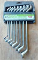 PITTSBURGH  8 PC. OFFSET BOX END WRENCH SET- SAE