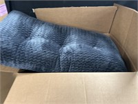 Large Dark Blue Body Pillow