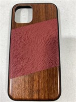 IATO IPHONE 2019 5.8IN RED LEATHER PHONE CASE