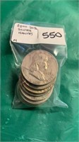 $5.00 Silver Halves