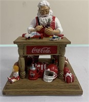 Coca-cola 2003 Decorative Santa Figurine