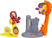 Marvel Stunt Squad Iron Man vs. M.O.D.O.K. Playset