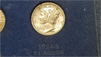 1924 S Mercury Dime From A Set