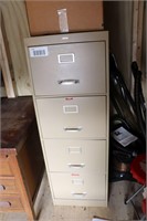 4 DRAWER LEGAL FILE CABINET