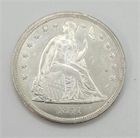 1841 SEATED LIBERTY SILVER DOLLAR