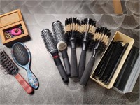 Brushes/combs/hair bands-  most are unused