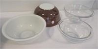 Pyrex Mixing Bowls Includes: (2) Colonial Mist