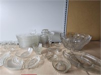 HUGE Crystal Dishware Lot