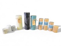 Hand poured candles unscented