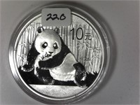 2015 One Ounce Silver Panda