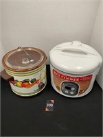 Rice Cooker Crock Pot