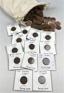 4.2lb Canadian Pennies 1920-Present + Better