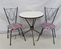 Mid Century Modern Starburst Dining Set