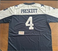 Dak Prescott Signed Jersey w/COA
