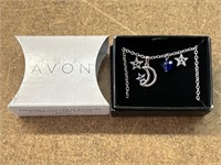 Avon Starry Moon Necklace and Earring Set