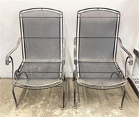 Outdoor Metal Tension Rocking Chairs